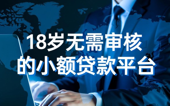 18岁无需审核的小额贷款平台有哪些?真的不用审核吗? 18岁无需审核的小额贷款平台有哪些