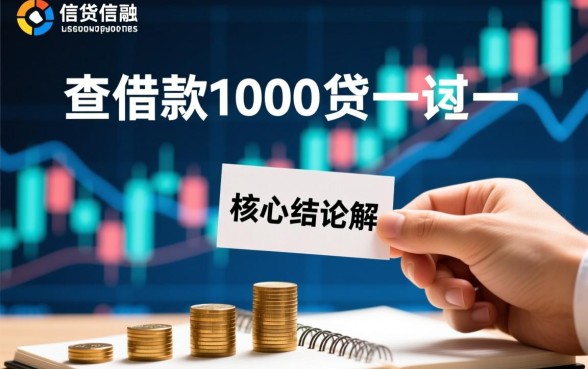 不查借款1000的小贷有哪些