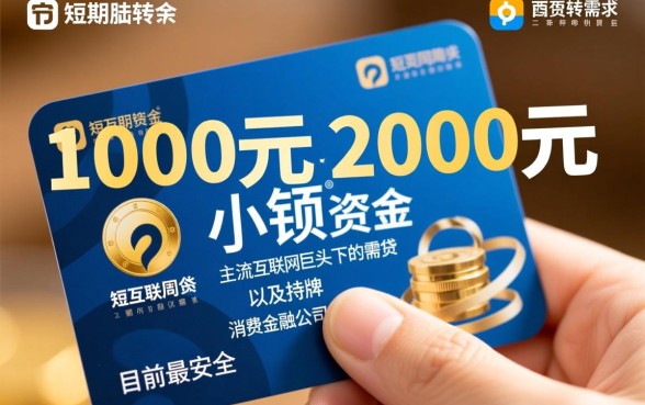哪里可以借到1000元小额贷款