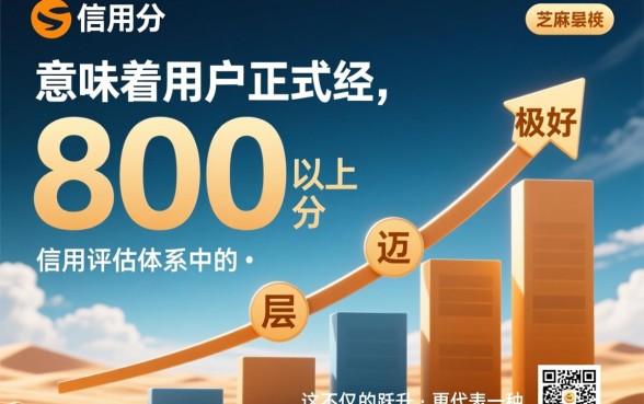 芝麻信用800以上可以做什么