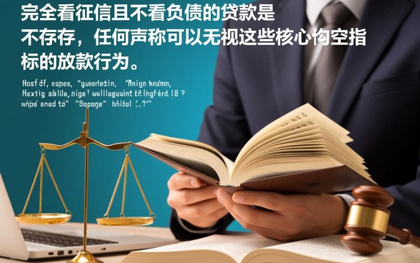 有没有不看征信不看负债的贷款