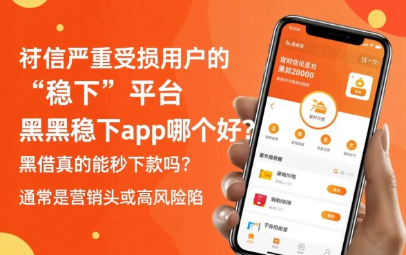 借款2000的黑户稳下app哪个好