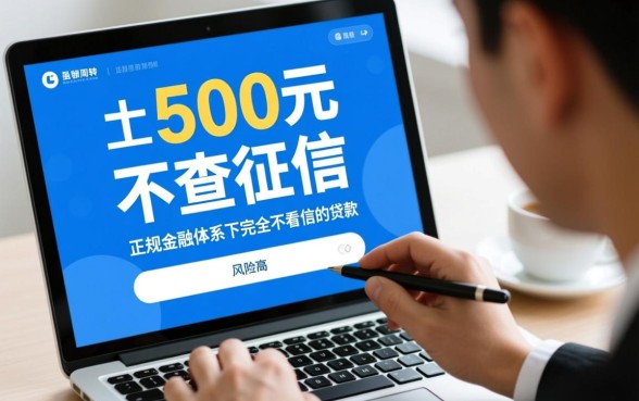 不查征信能秒借500吗