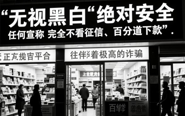 哪些无视黑白贷款快的平台可靠