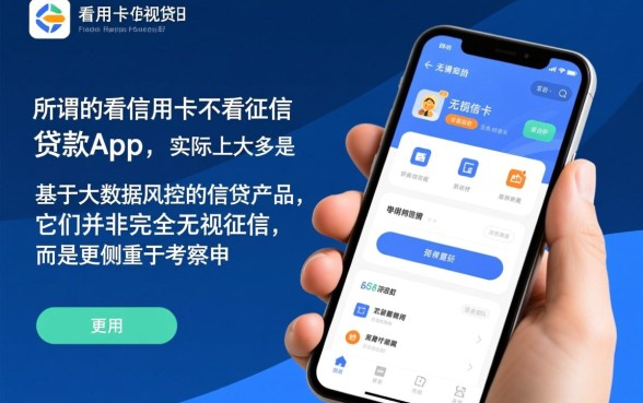 看信用卡不看征信的贷款app有哪些