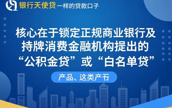 类似交行天使贷一样的贷款口子