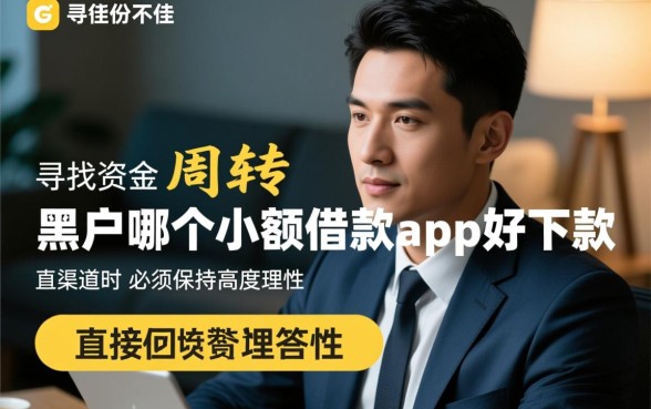 黑户哪个小额借款app好下款