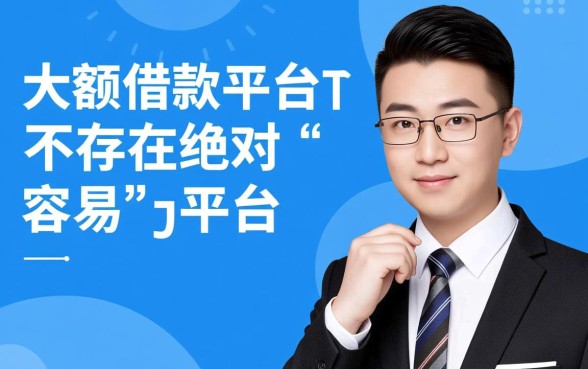 大额的借款平台哪个最容易下款