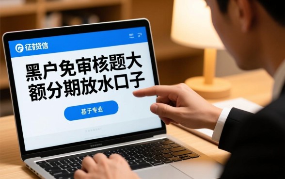 黑户免审核的大额分期放水口子