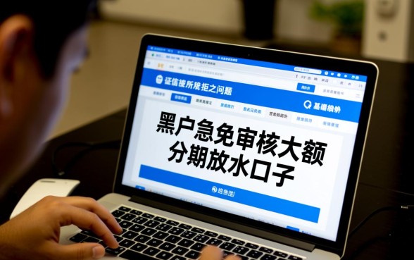 黑户免审核的大额分期放水口子