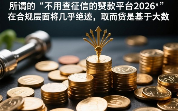 不用查征信的贷款平台2026有哪些