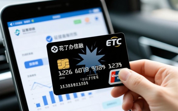 征信黑花了能办etc信用卡吗