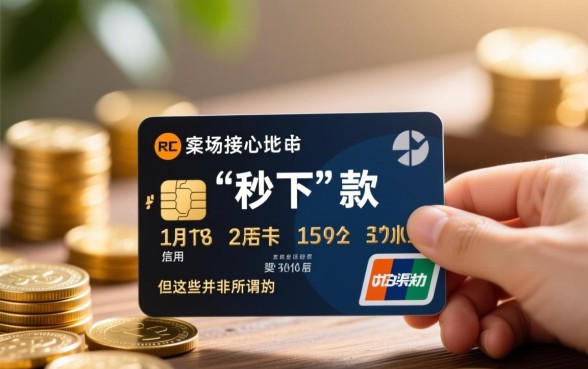 有没有用信用卡秒下的贷款口子