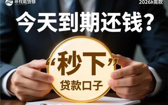 有没有秒下的口子今天到期还钱