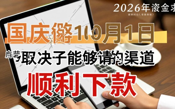 2026十月一可以下款的口子有哪些