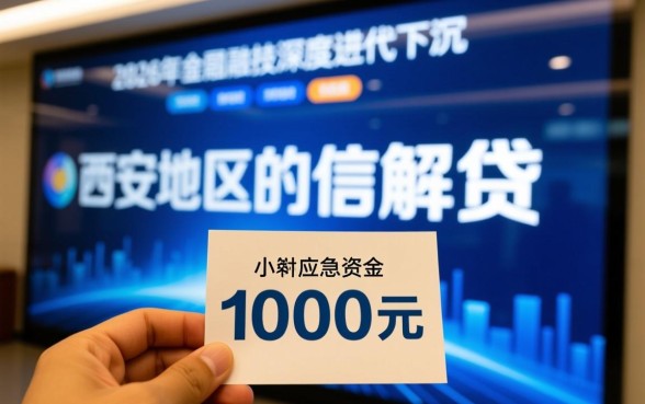 西安1000元必下款的口子有哪些