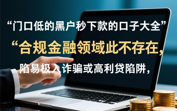 门口低的黑户秒下款的口子大全