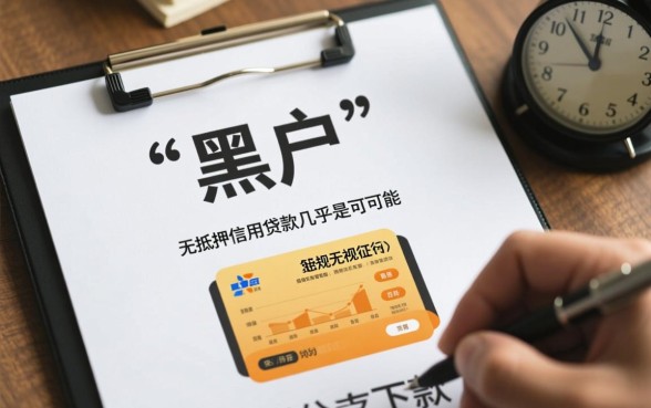 现在还有什么口子黑户能下款的