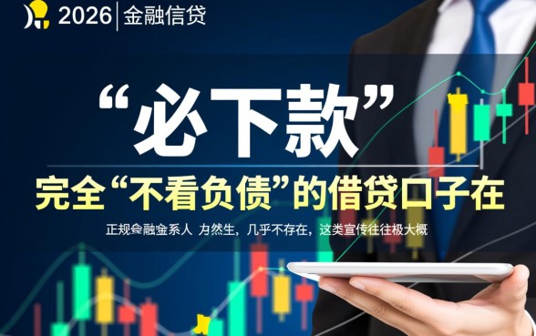 2026必下款的口子不看负债吗