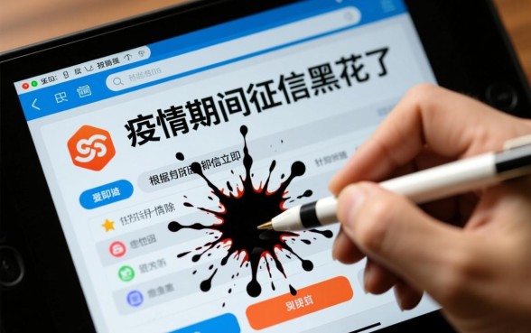 疫情期间征信黑花了还能恢复吗