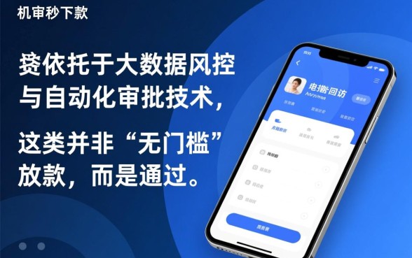 纯机审秒下款无电联回访口子有哪些