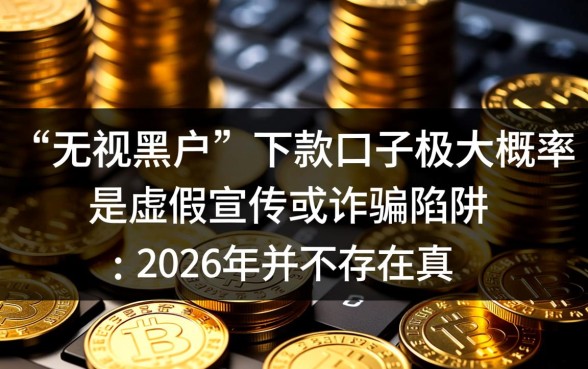 2026能下款的口子无视黑户吗