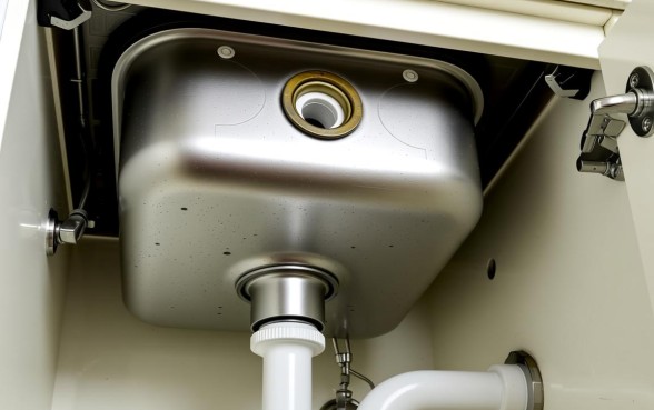 厨房下水道朝上的小口子怎么堵