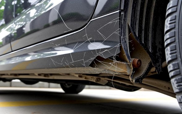 车子下边梁刮了口子问题大吗