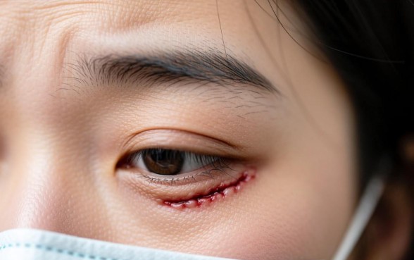 眼皮下面一厘米口子要缝针吗