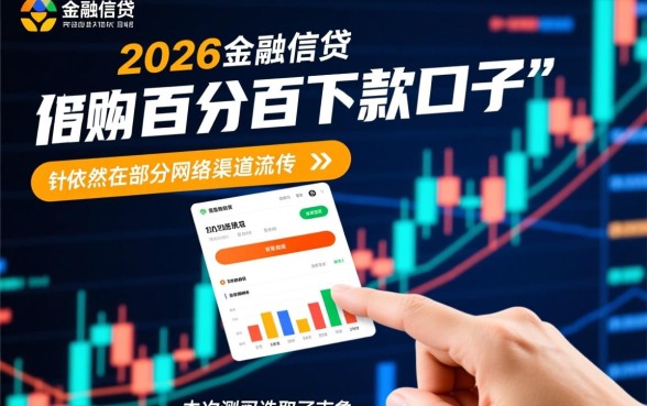 购买信用报告百分百下款的口子是真的吗