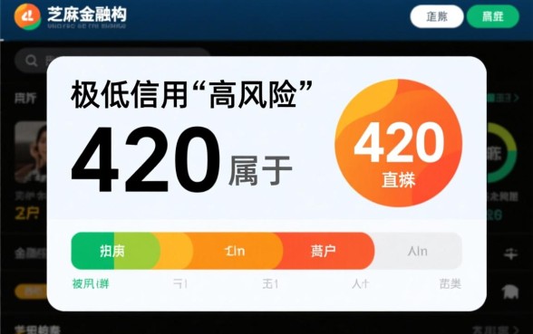 芝麻分420就能下的口子有吗,低分怎么申请容易过 芝麻分420就能下的口子有吗