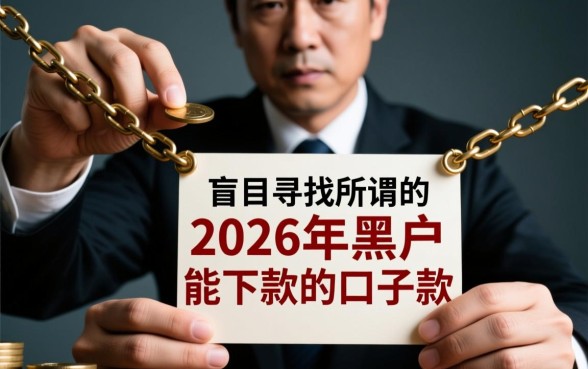 2026黑户能下款的口子链接在哪里