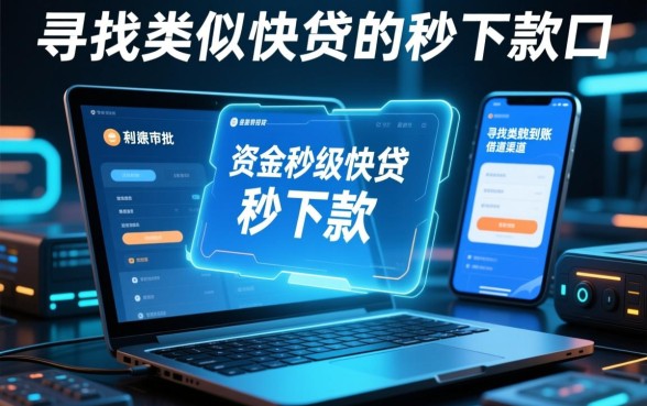 和快贷一样的借款秒下款的口子有哪些