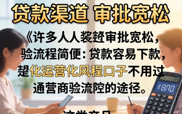 贷款容易下款的口子不用运营商