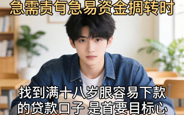 揭秘满十八岁必批的贷款口子