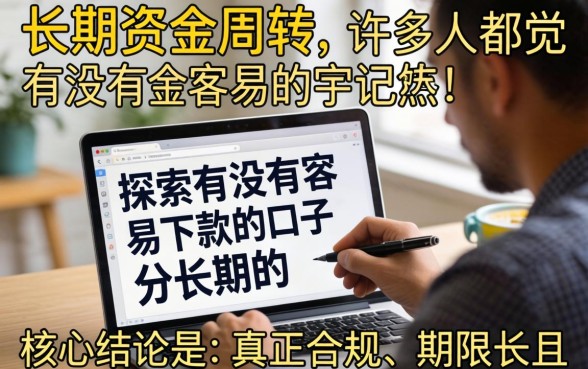 有没有容易下款的口子分长期的?长期容易下款的贷款口子有哪些 有没有容易下款的口子分长期的