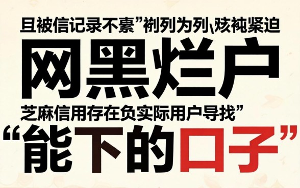 网黑烂户急需用钱哪个平台能下款