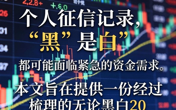 20个无视黑白秒下款平台推荐