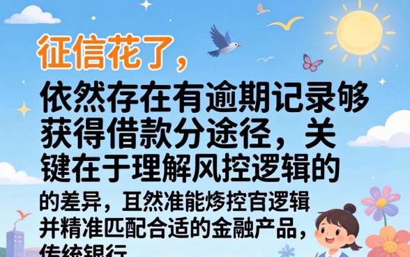 征信花了还能下款吗?有逾期征信花了也能下款的口子 有逾期征信花了也能下款的口子
