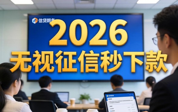 2026年无视征信秒下款的口子有哪些
