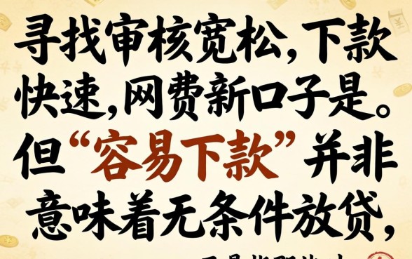 有哪些网贷新口子很容易下款的?盘点2026年易下款网贷新口子,快速审批秒到账! 盘点2026年易下款网贷新口子