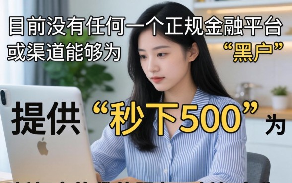 2026黑户秒下500的口子