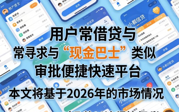 盘点与现金巴士类似容易下款的平台推荐
