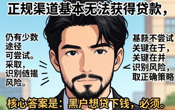 黑户在哪个口子能贷下钱来