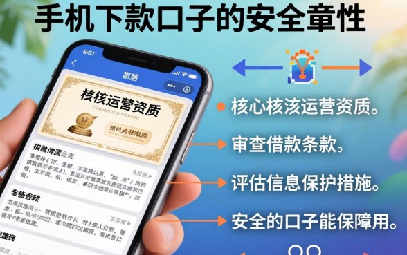 如何判断手机下款口子的安全性