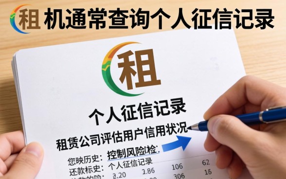 租机征信查询对个人信用有影响吗