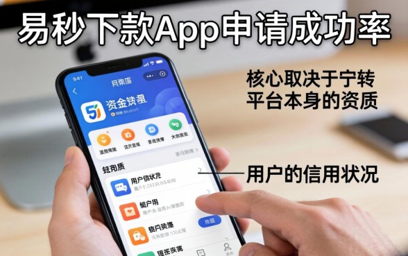 易秒下款app申请条件及额度详解