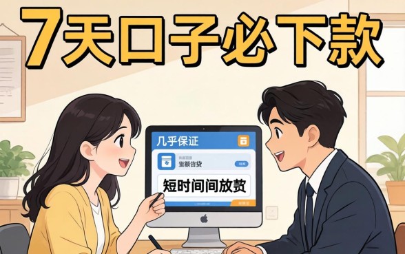 7天口子必下款是真的假的