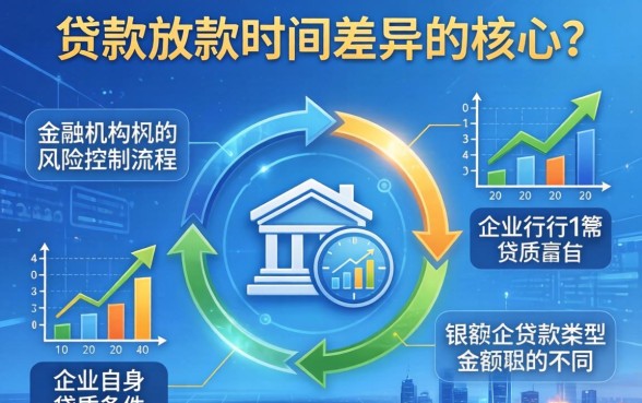 企业贷款多久能到账及放款流程详解