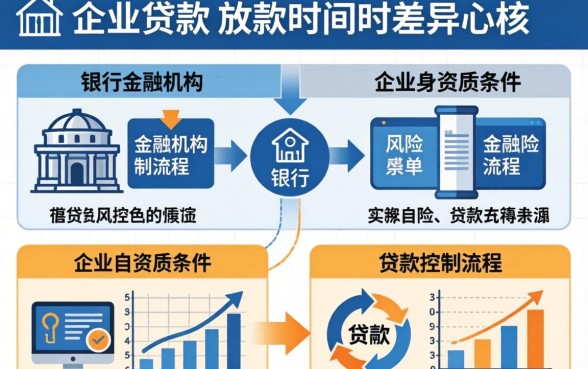 企业贷款多久能到账及放款流程详解